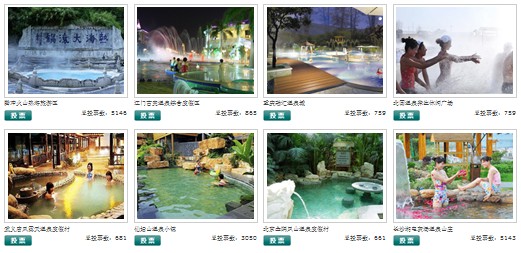 2012网友最喜爱的温泉品牌-中国旅游交友网